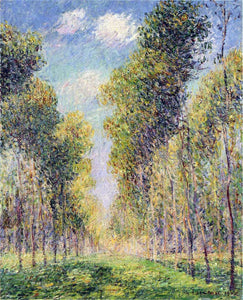  Gustave Loiseau Alley of Poplars - Art Print