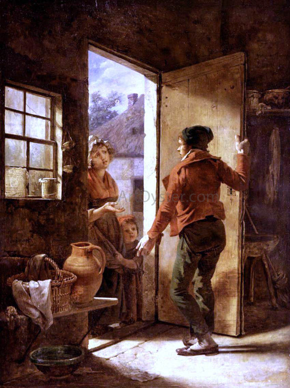  Martin Drolling Alms to the Poor - Art Print