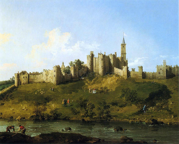  Canaletto Alnwick Castle - Art Print