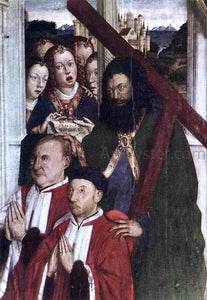  Lluis Dalmau Altarpiece of the Councillors (detail) - Art Print