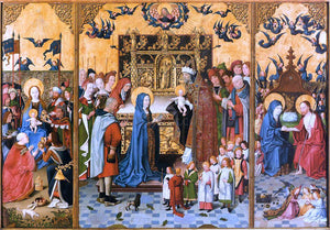  Painters (2) Masters Altarpiece of the Seven Joys of Mary - Art Print