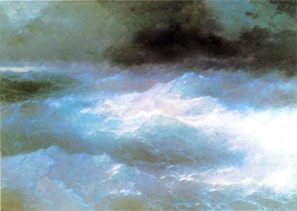  Ivan Constantinovich Aivazovsky Among the Waves - Art Print