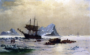  William Bradford Among the Ice Floes - Art Print