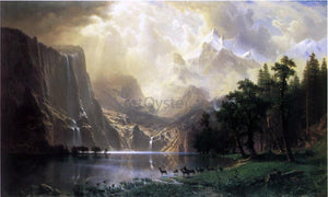  Albert Bierstadt Among the Siera Navada Mountains, California - Art Print