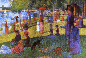  Georges Seurat An Afternoon at La Grande Jatte - Art Print