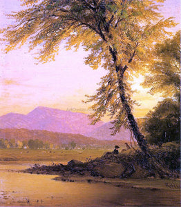  Richard William Hubbard An Afternoon by the River - Art Print