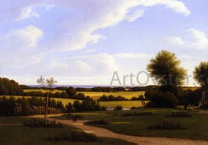  Edvard Lehmann An Afternoon in the Garden - Art Print