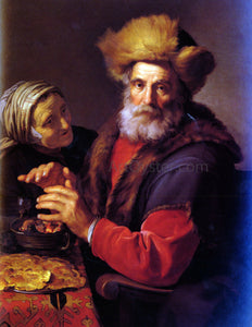  Hendrick Bloemaert An Allegory of Winter - Art Print