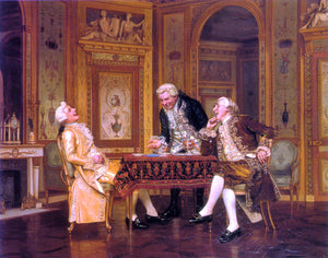  Francois Brunery An Amusing Retort - Art Print