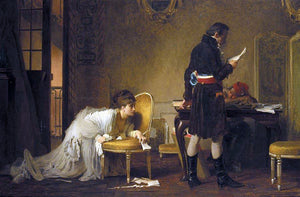  Marcus Stone An Appeal for Mercy, 1793 - Art Print