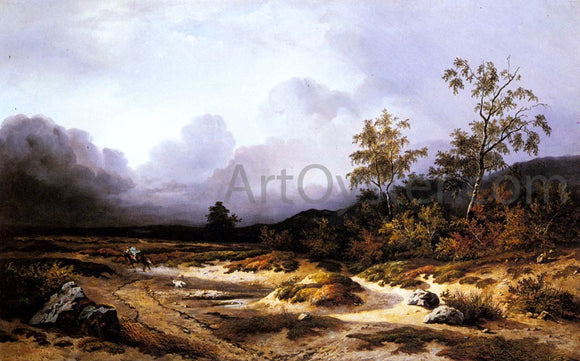  Willem Roelofs An Approaching Storm - Art Print