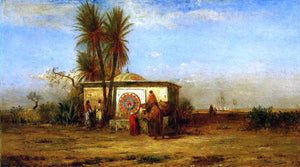  Robert Swain Gifford An Arab Fountain (also known as Near Cairo) - Art Print