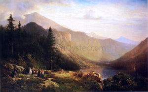  Thomas Hill An Artist's View of Mt. Lafayette - Art Print