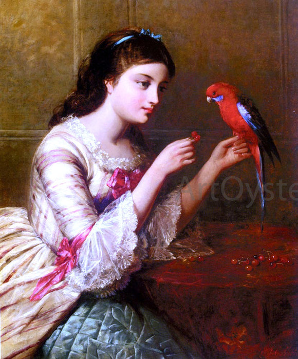  Edward John Cobbett An Attentive Friend - Art Print