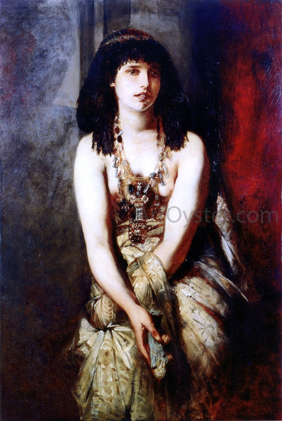  Hans Makart An Egyptian Princess - Art Print