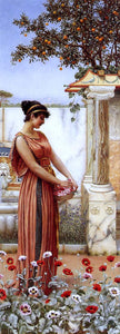  John William Godward An Idle Hour - Art Print