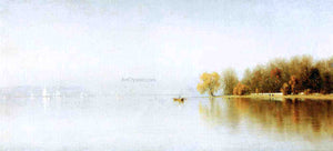  Sanford Robinson Gifford An Indian Summer's Day on the Hudson - Tappan Zee - Art Print