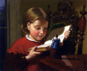  Seymour Joseph Guy An Interesting Book - Art Print