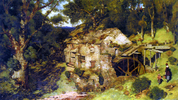  William James Blacklock An Old Mill Near Haweswater - Art Print