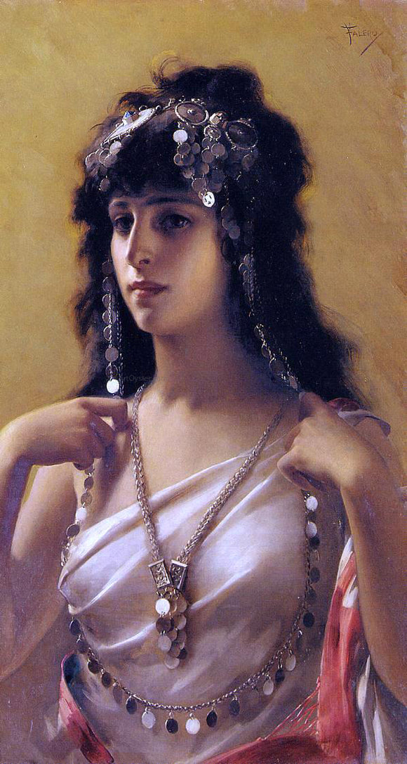  Luis Ricardo Falero An Oriental Beauty - Art Print