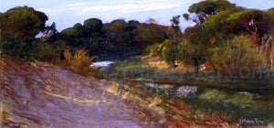  Giulio Aristide Sartorio An outlet of the Fosano Canal - Art Print