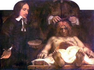  Rembrandt Van Rijn Anatomy of Doctor Deyman - Art Print