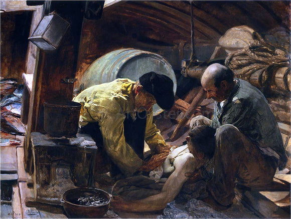  Joaquin Sorolla Y Bastida And They Still Say Fish is Expensive - Art Print
