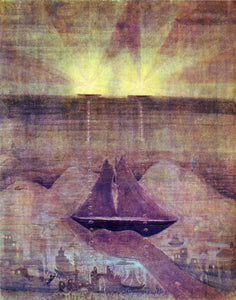  Mikalojus Ciurlionis Andante Sonata of the Sea - Art Print