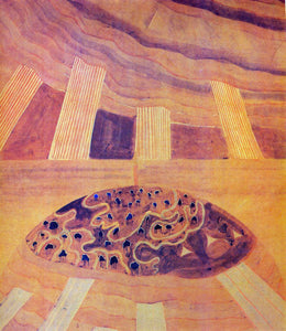  Mikalojus Ciurlionis Andante Sonata of the Sun - Art Print