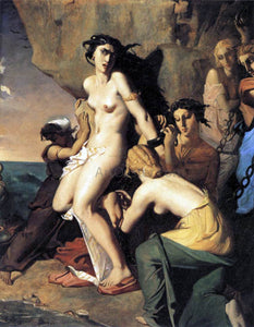  Theodore Chasseriau Andromeda and the Nereids - Art Print