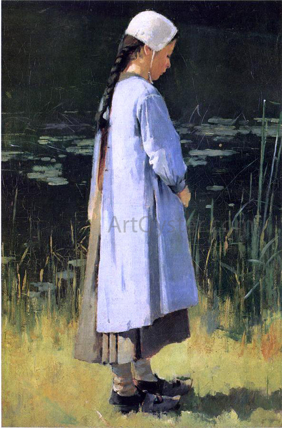  Theodore Robinson Angelus - Art Print