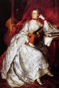  Thomas Gainsborough Ann Ford (Mrs Philip Thicknesse) - Art Print