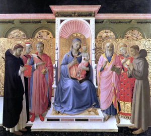  Fra Angelico Annalena Altarpiece - Art Print