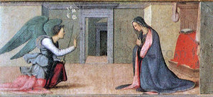  Mariotto Albertinelli Annunciation - Art Print