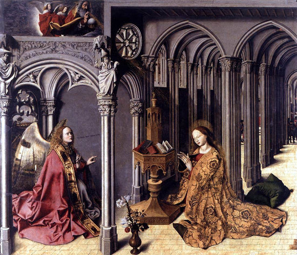  Barthelemy D'Eyck Annunciation - Art Print