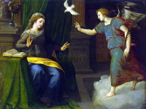  Michiel Van Coxcie Annunciation - Art Print