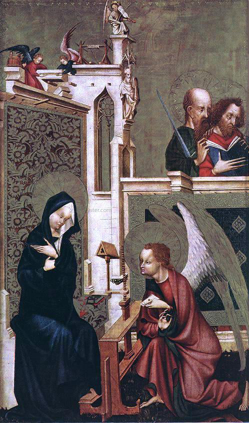  Master of Heiligenkreuz Annunciation - Art Print