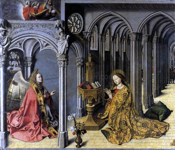  Master Aix Annunciation Annunciation - Art Print