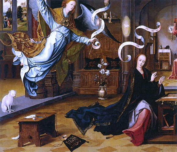  Jan De Beer Annunciation - Art Print