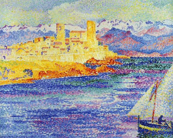  Henri Edmond Cross Antibes - Art Print