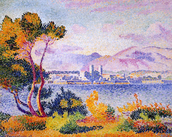  Henri Edmond Cross Antibes, Afternoon - Art Print