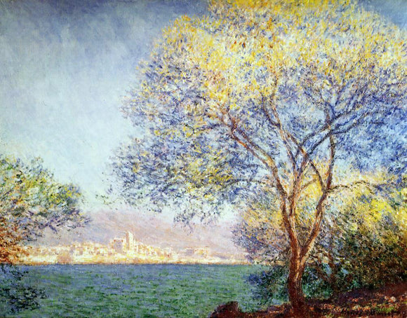  Claude Oscar Monet Antibes in the Morning - Art Print