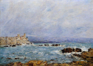  Eugene-Louis Boudin Antibes, the Rocks of the Islet - Art Print