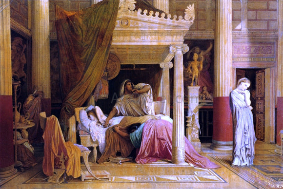  Jean-Auguste-Dominique Ingres Antiochus and Stratonice - Art Print