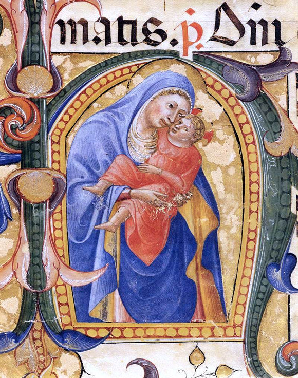  Bartolomeo Di Fruosino Antiphonary (Cod. B, folio 148) - Art Print