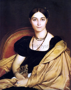  Jean-Auguste-Dominique Ingres Antonia Duvaucey de Nittis - Art Print