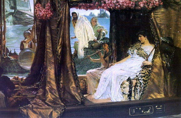  Sir Lawrence Alma-Tadema Antony and Cleopatra - Art Print