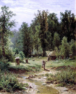  Ivan Ivanovich Shishkin Apiary in a Forest - Art Print