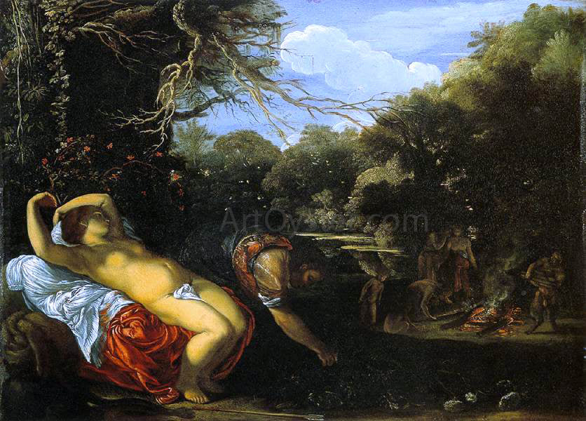 Adam Elsheimer Apollo and Coronis Art Print – printoyster.com