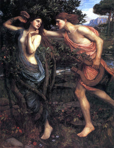  John William Waterhouse Apollo and Daphne - Art Print